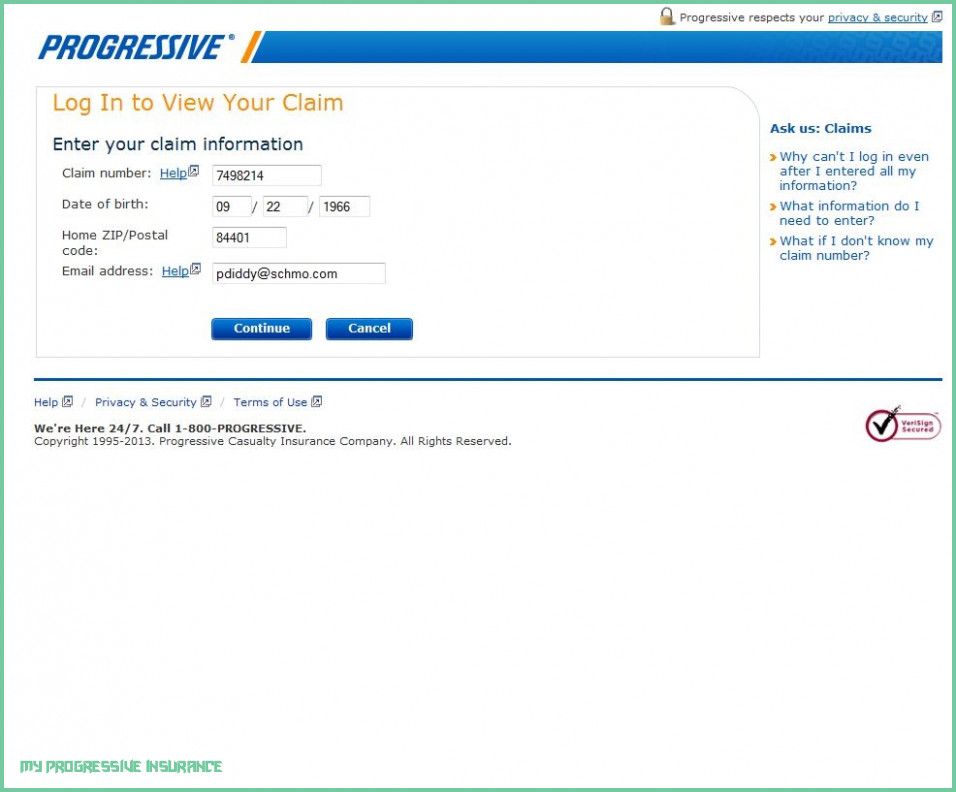 Progressive insurance phone number