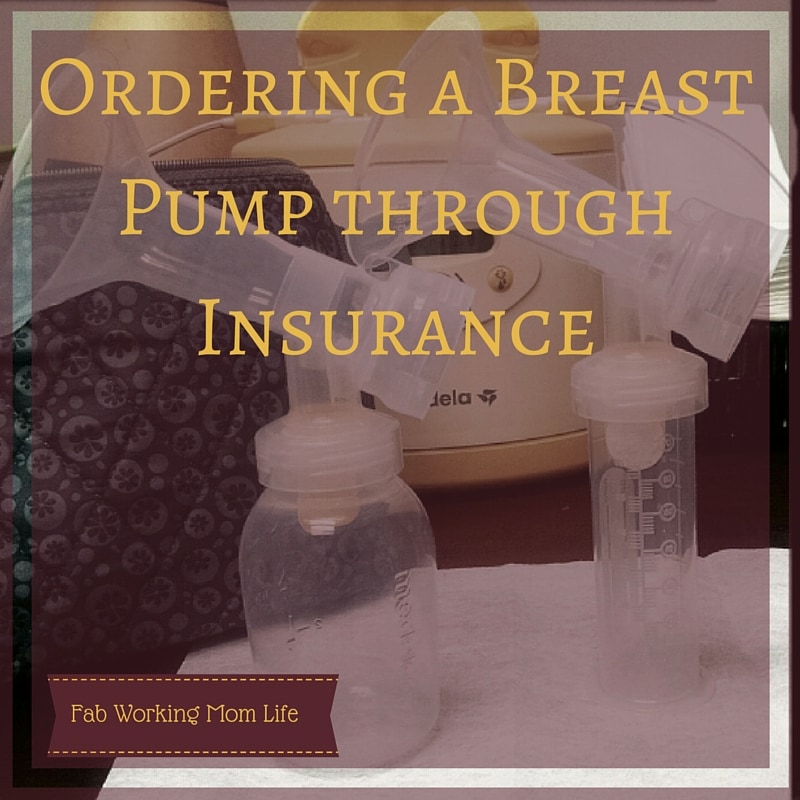 Breast pump through insurance