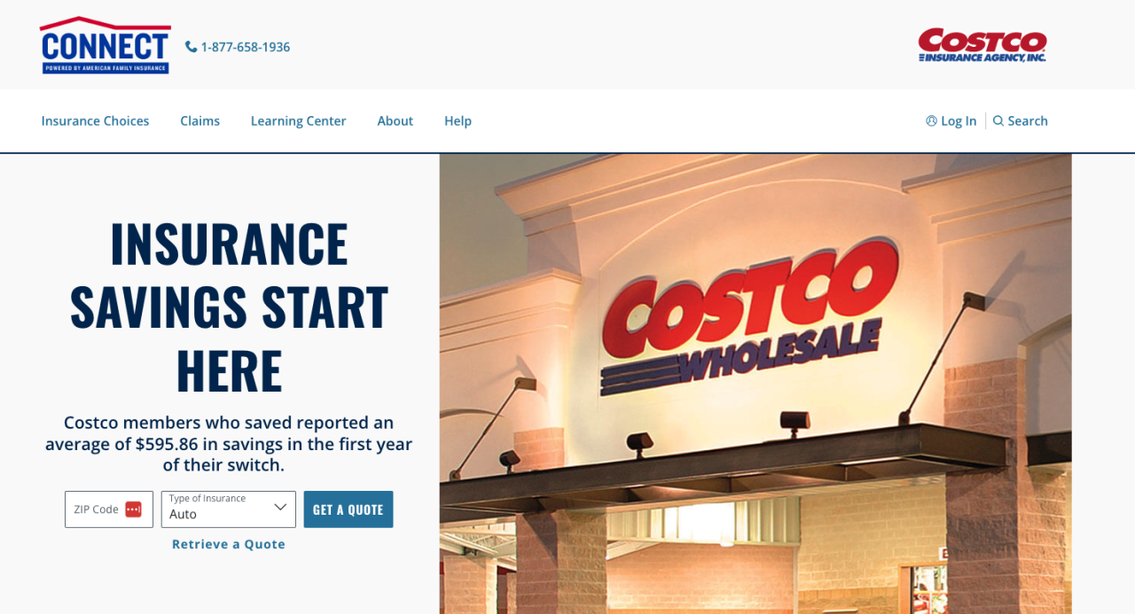 Costco car insurance